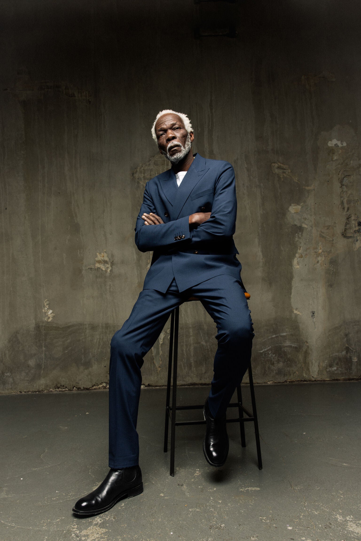 Modelshot / Navy / Detail